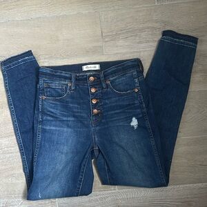 Madewell 10” High-Rise Skinny